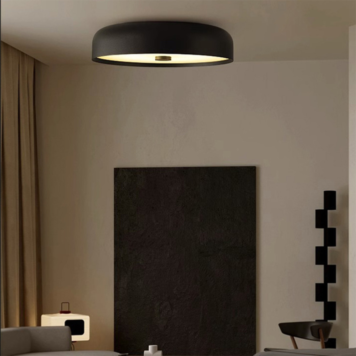 Plafón LED Retro Nórdico Minimalista con Luz de 3 Tonos