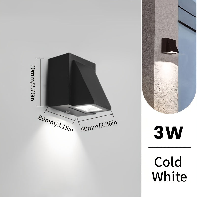 Aplique LED Exterior Decorativo de 3 o 6 W Impermeable