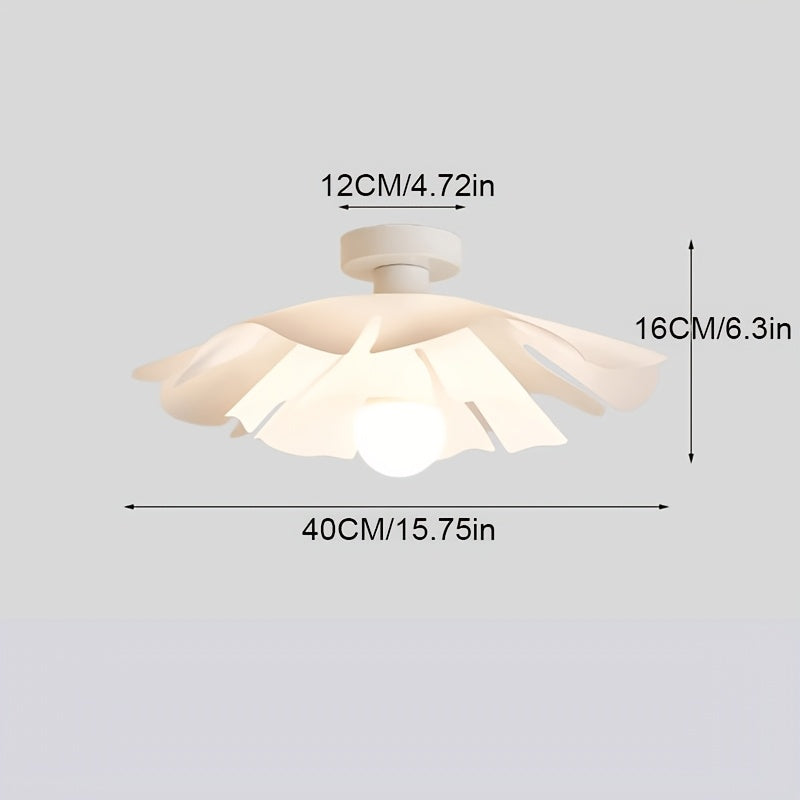 Plafón de Techo Petal Flower con Pétalos Semiempotrado