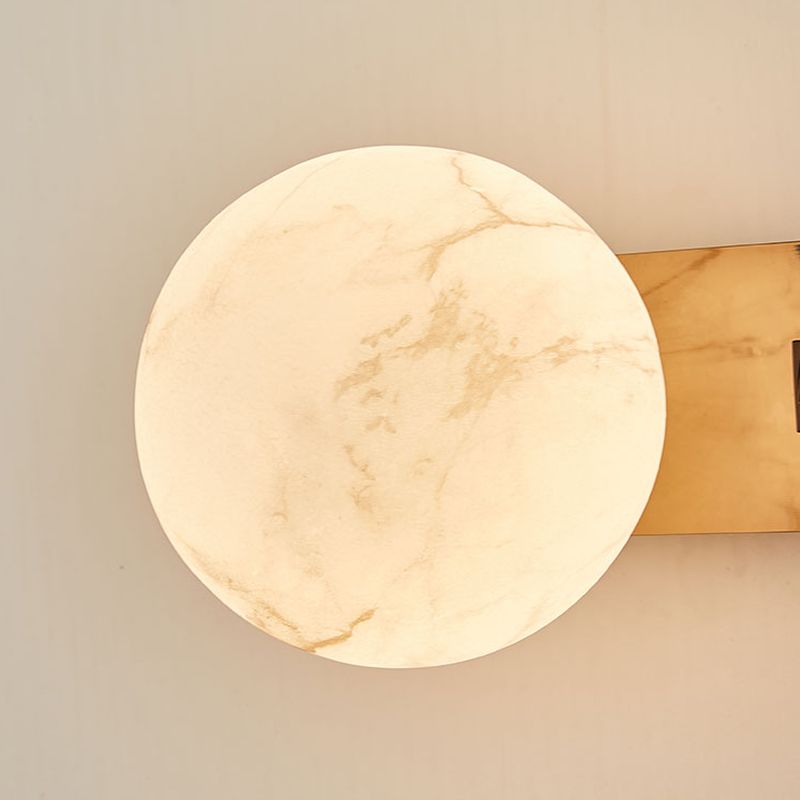 Aplique de Pared Doble LunarBeam LED con Foco para Mesilla