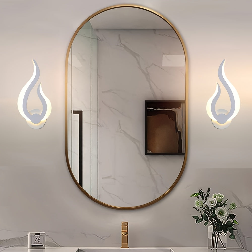 Aplique de Pared LED Modern Flame con Forma de Llama 10 W