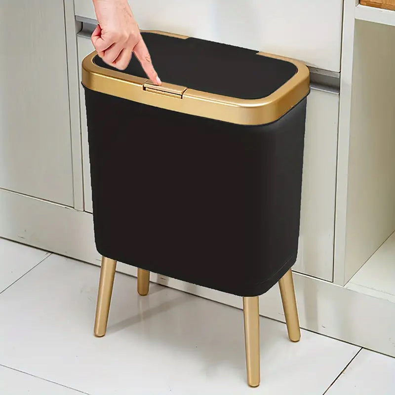 Cubo de Basura 15 L Hermético Antiolores con Patas Elevadas