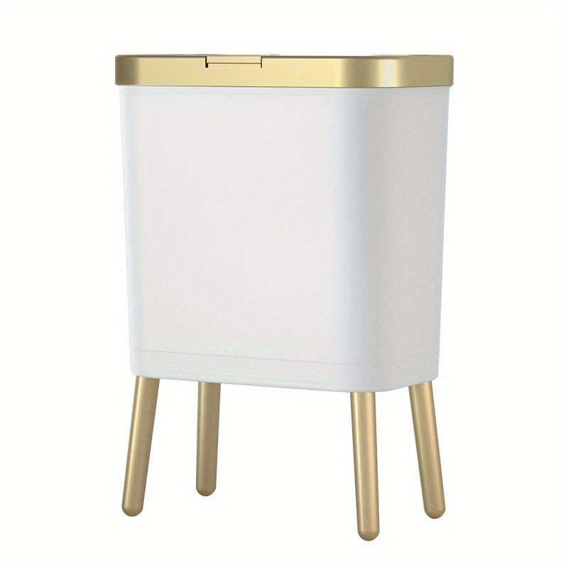 Cubo de Basura 15 L Hermético Antiolores con Patas Elevadas