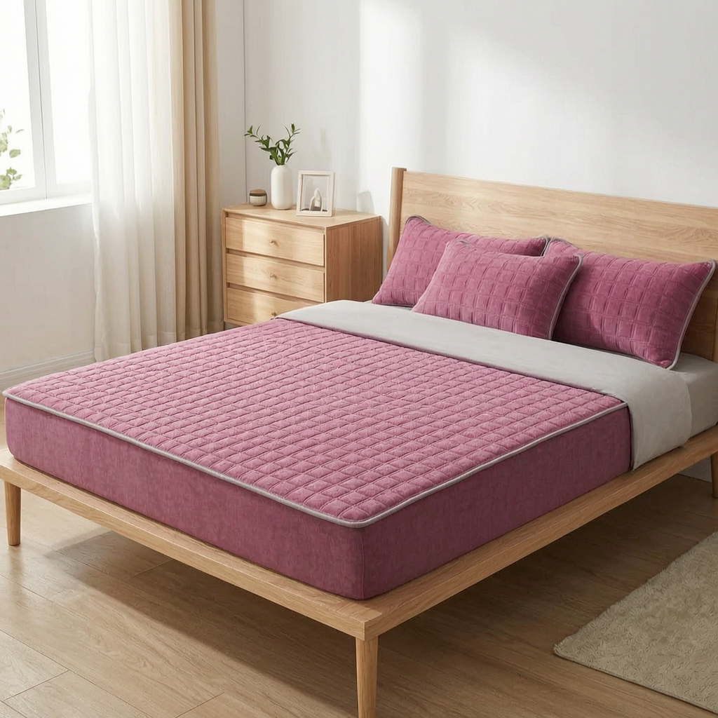 Sábanas ajustables en un dormitorio nórdico