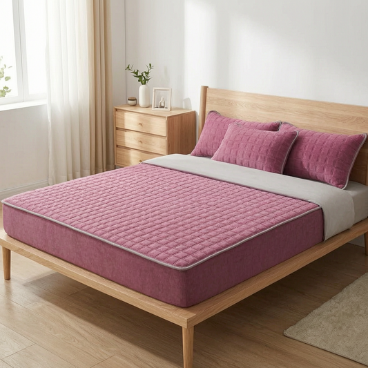 Sábanas ajustables en un dormitorio nórdico