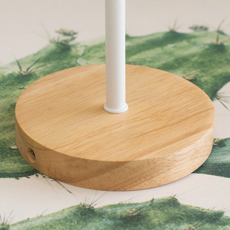 Aplique de Pared LED de Madera Nórdica con Pájaro Cabecero