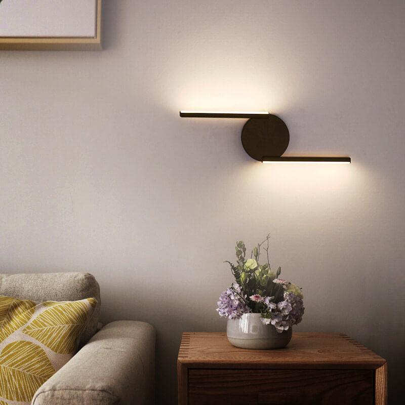 Aplique de Pared LED Curves Line en Arco Minimalista Moderno
