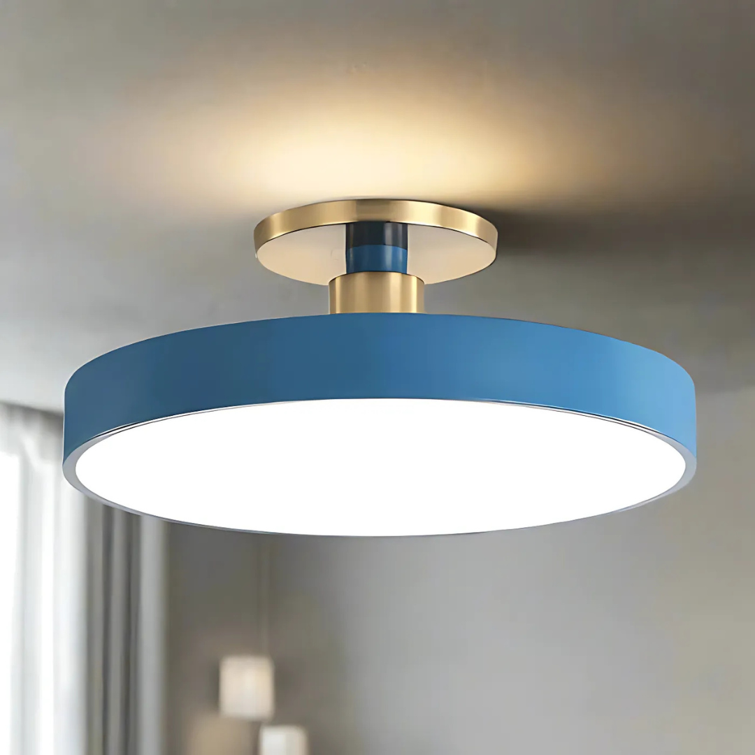 Plafón LED Solon Escandinavo en 6 Colores de 30 o 40 cm