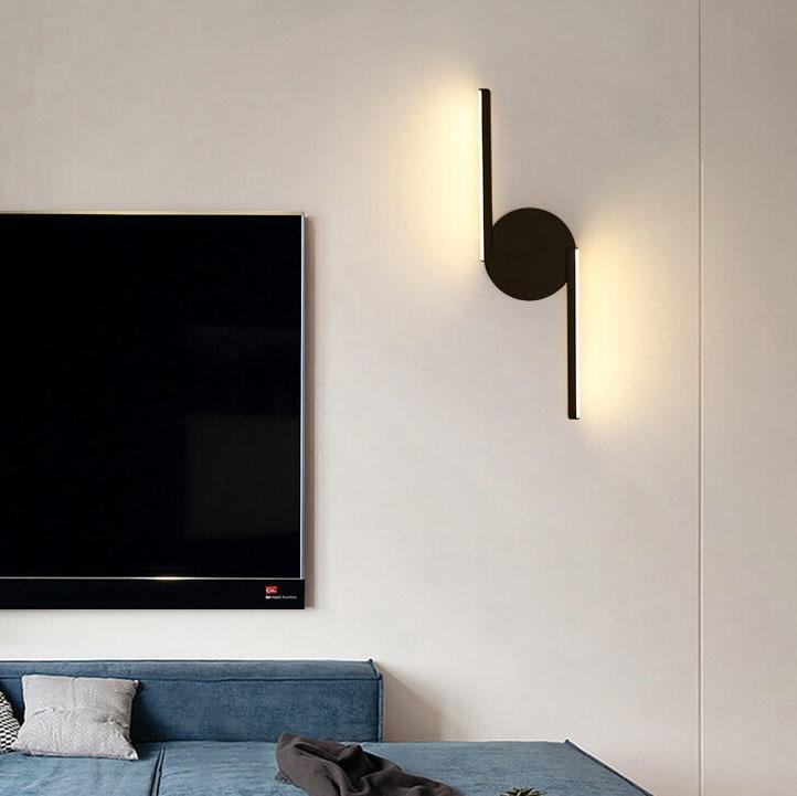 Aplique de Pared LED Curves Line en Arco Minimalista Moderno