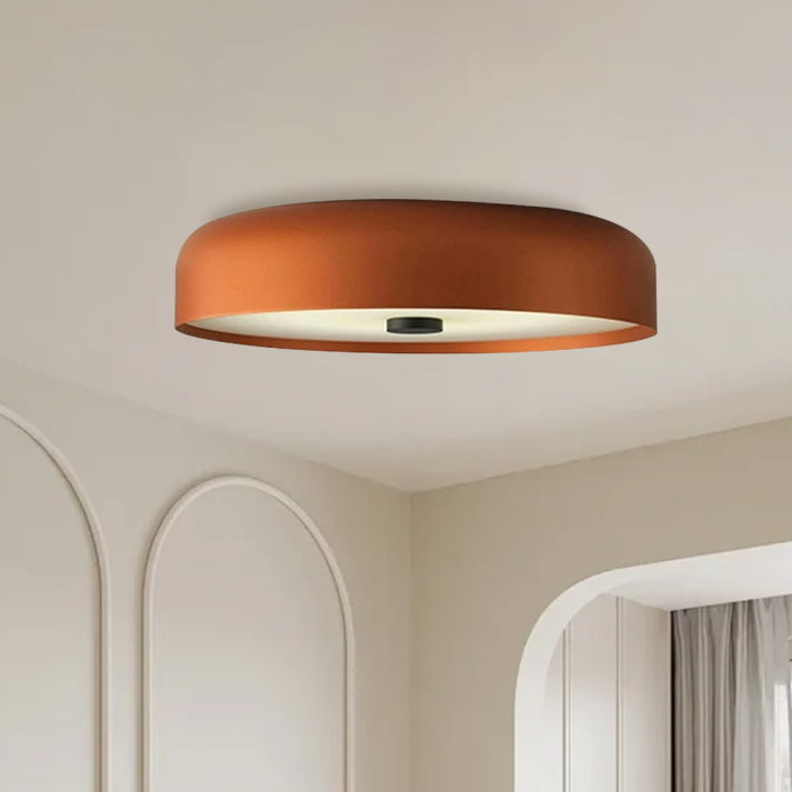 Plafón LED Retro Nórdico Minimalista con Luz de 3 Tonos