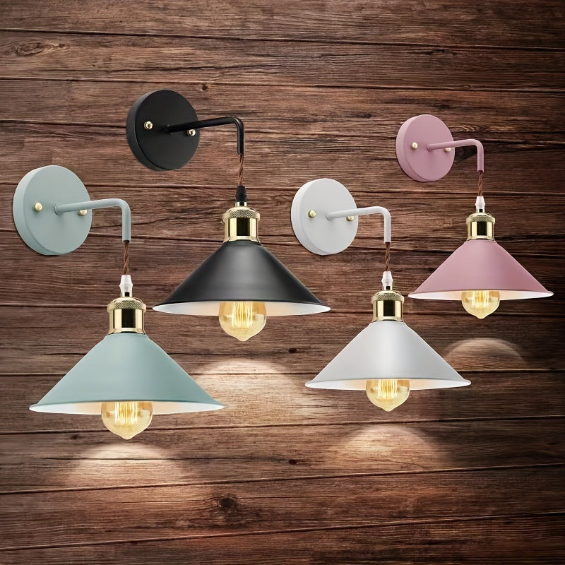 Aplique de Pared Industrial de Metal Vintage Pack de 2