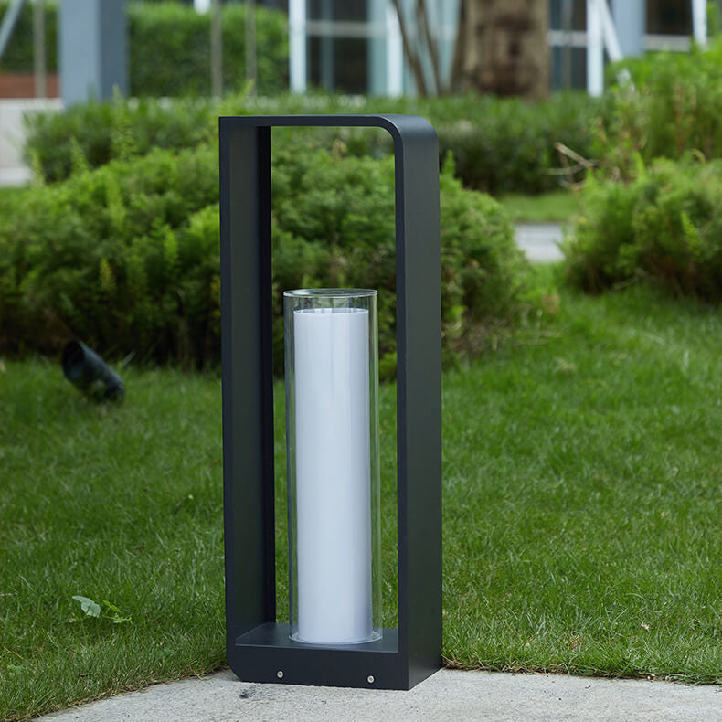 Luz Solar LED Exterior Cuadrada Moderna Resistente al Agua