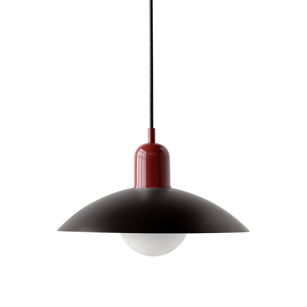 Lámpara Colgante Macaron Bauhaus de Metal en Colores Pop