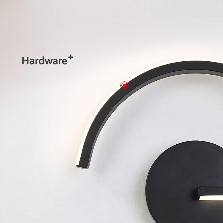Aplique de Pared LED Curves Line en Arco Minimalista Moderno