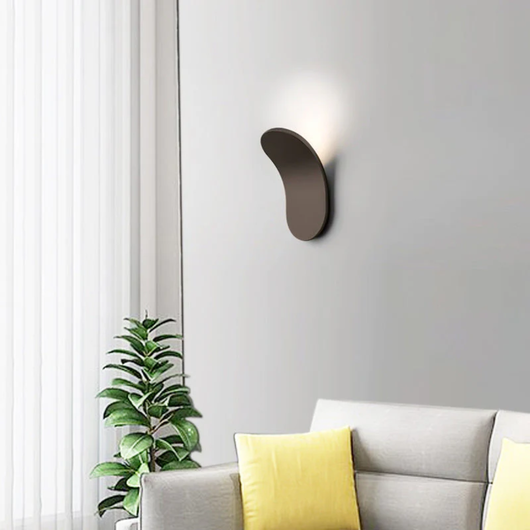 Aplique de Pared LED Nórdico Moderno Minimalista de Metal
