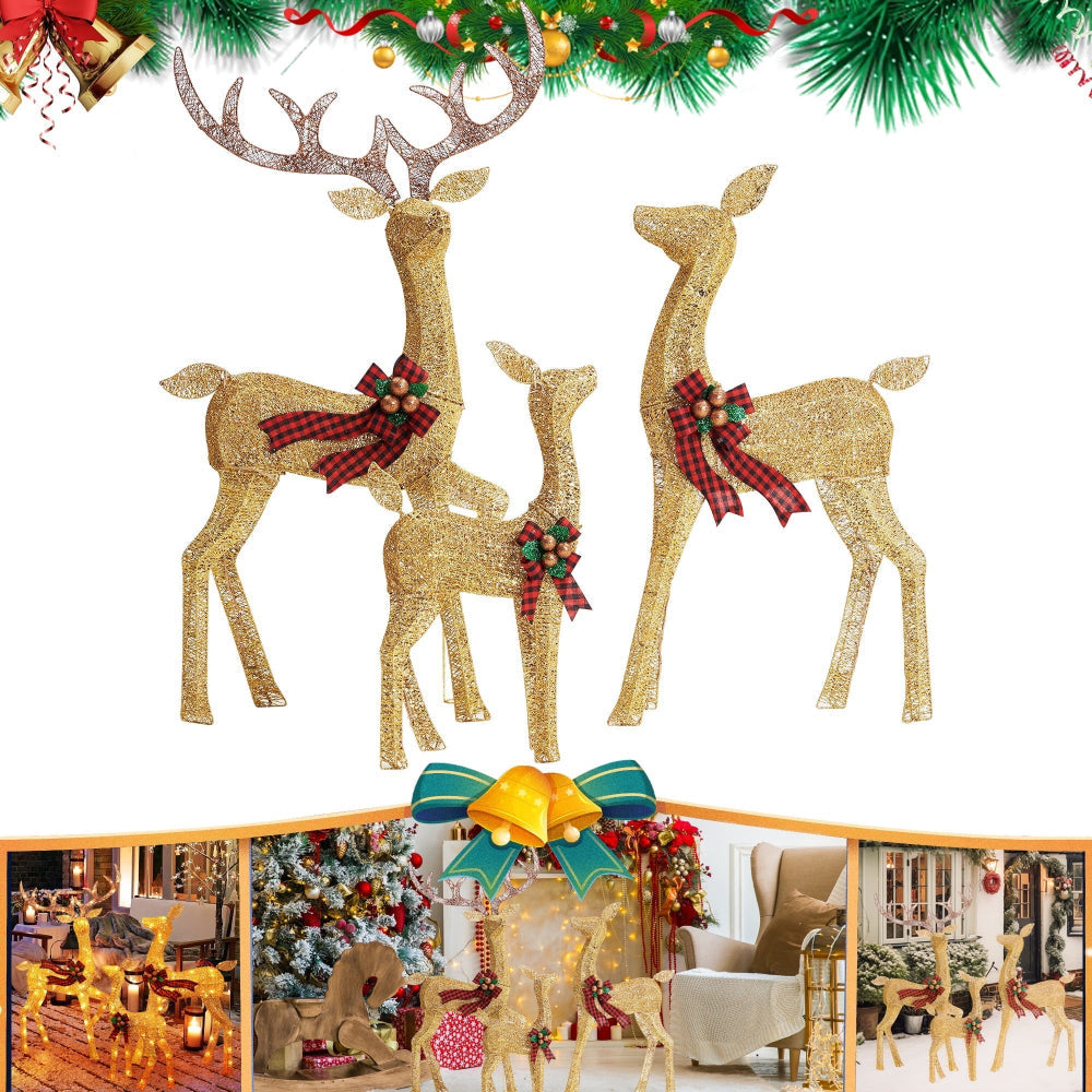 Reno LED Decorativo de Navidad para Jardín y Exterior