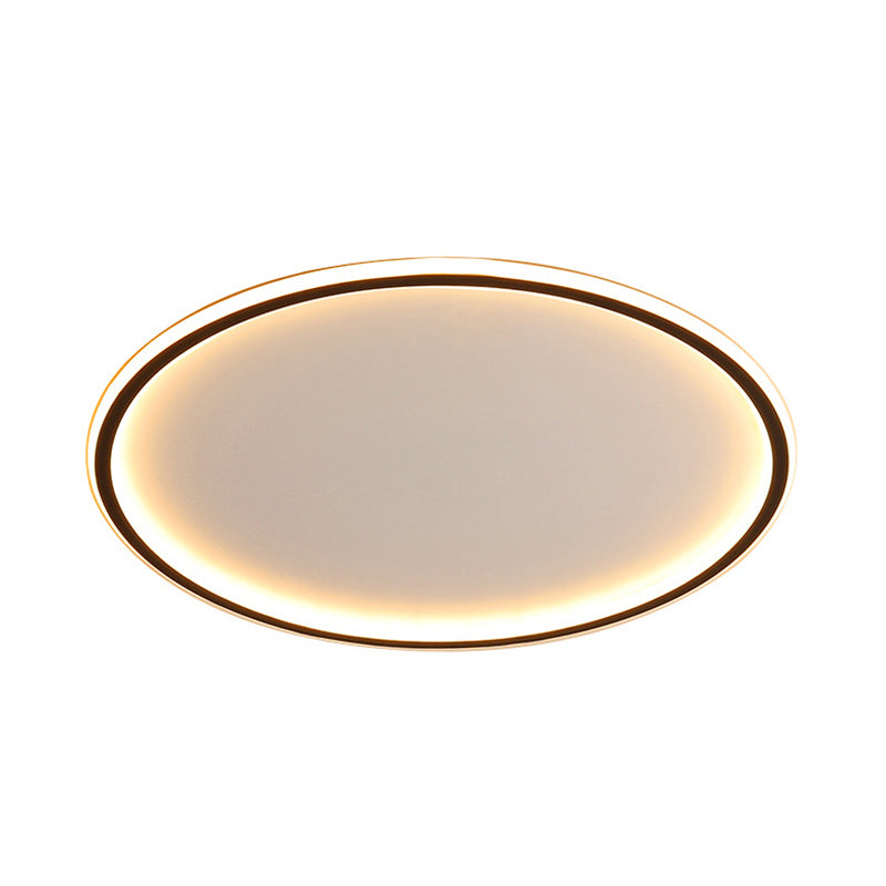 Plafón LED Nordic Disc Minimalista Extraplano de Aluminio