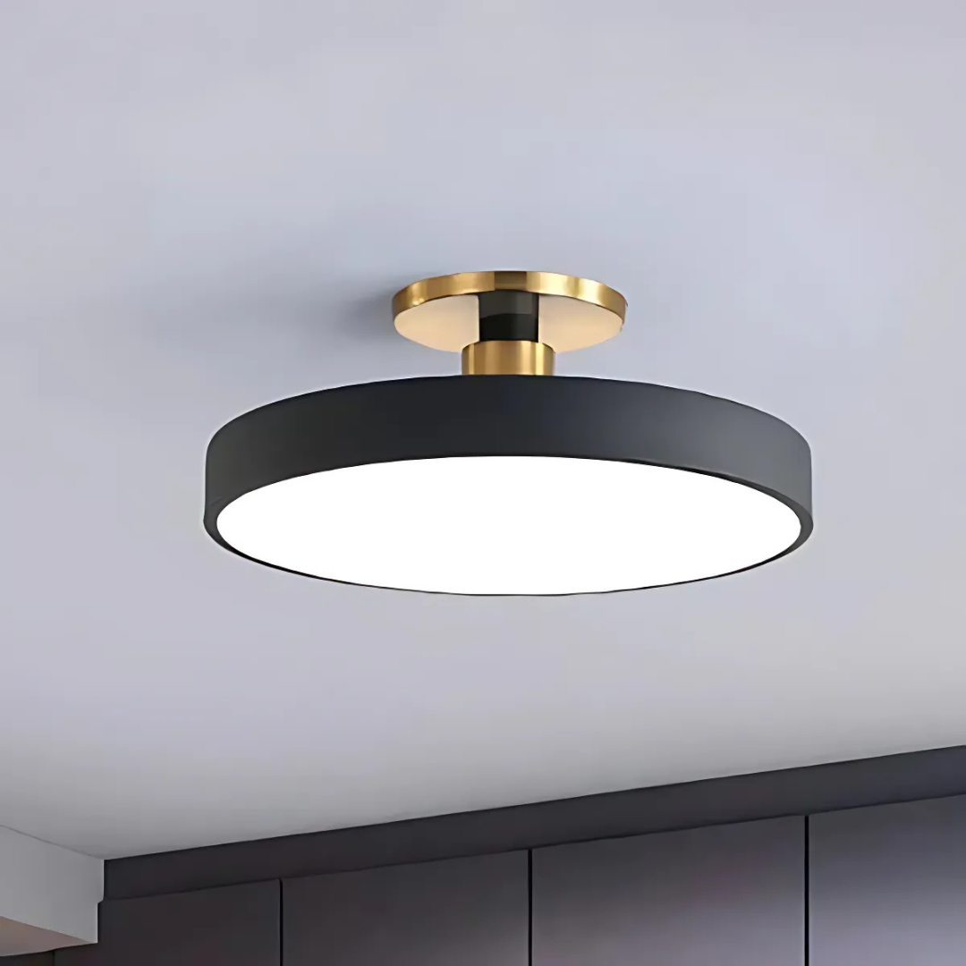 Plafón LED Solon Escandinavo en 6 Colores de 30 o 40 cm