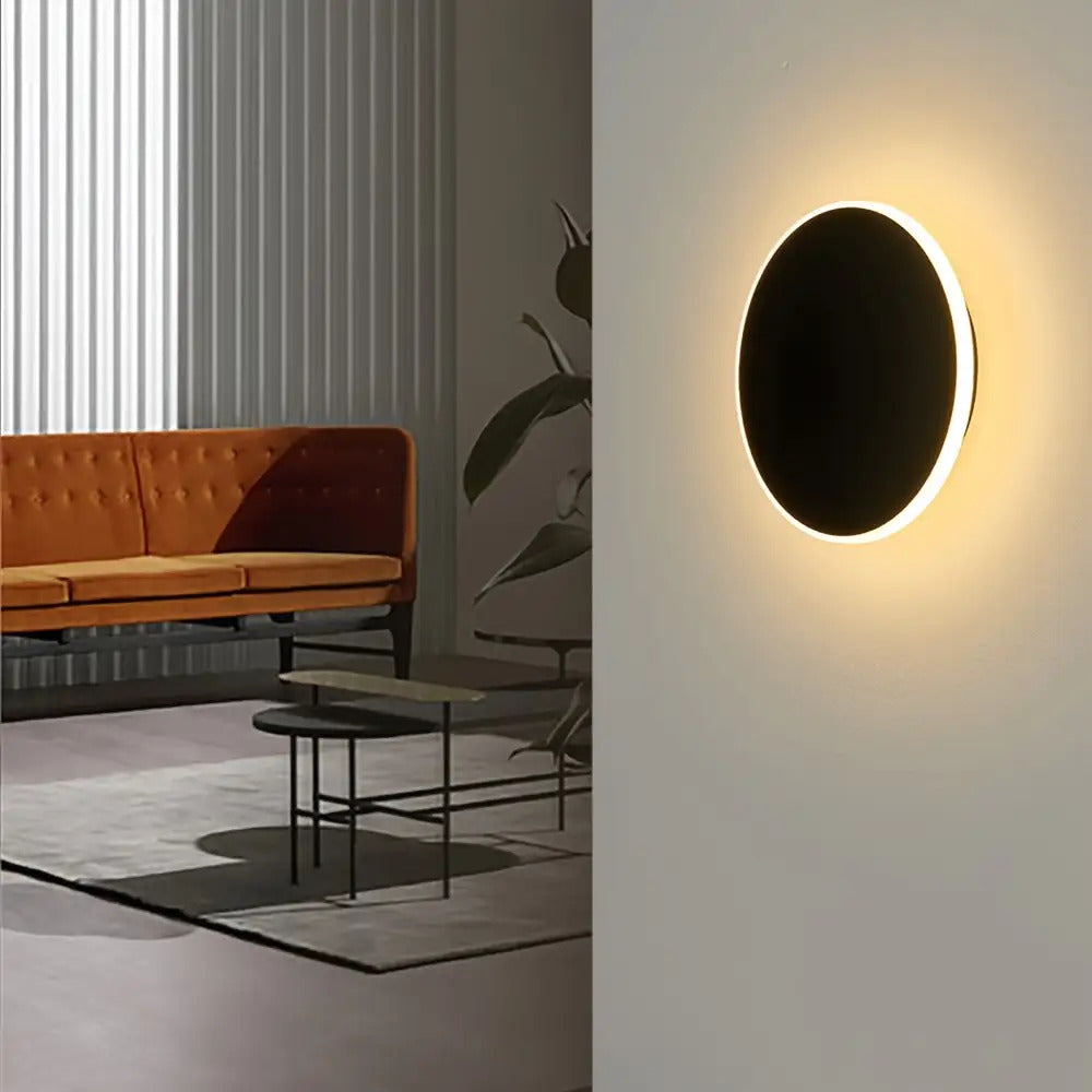 Aplique de Pared LED Redondo Minimalista Nórdico de 20 cm