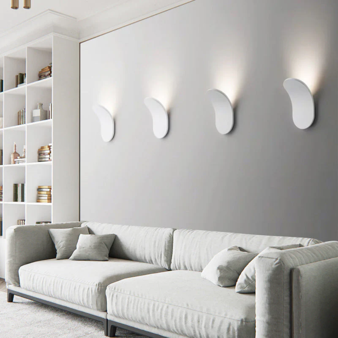 Aplique de Pared LED Nórdico Moderno Minimalista de Metal
