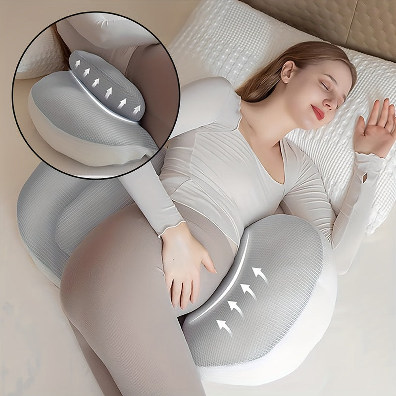 Almohada de Embarazo Ajustable Ergonómica Dormir de Lado