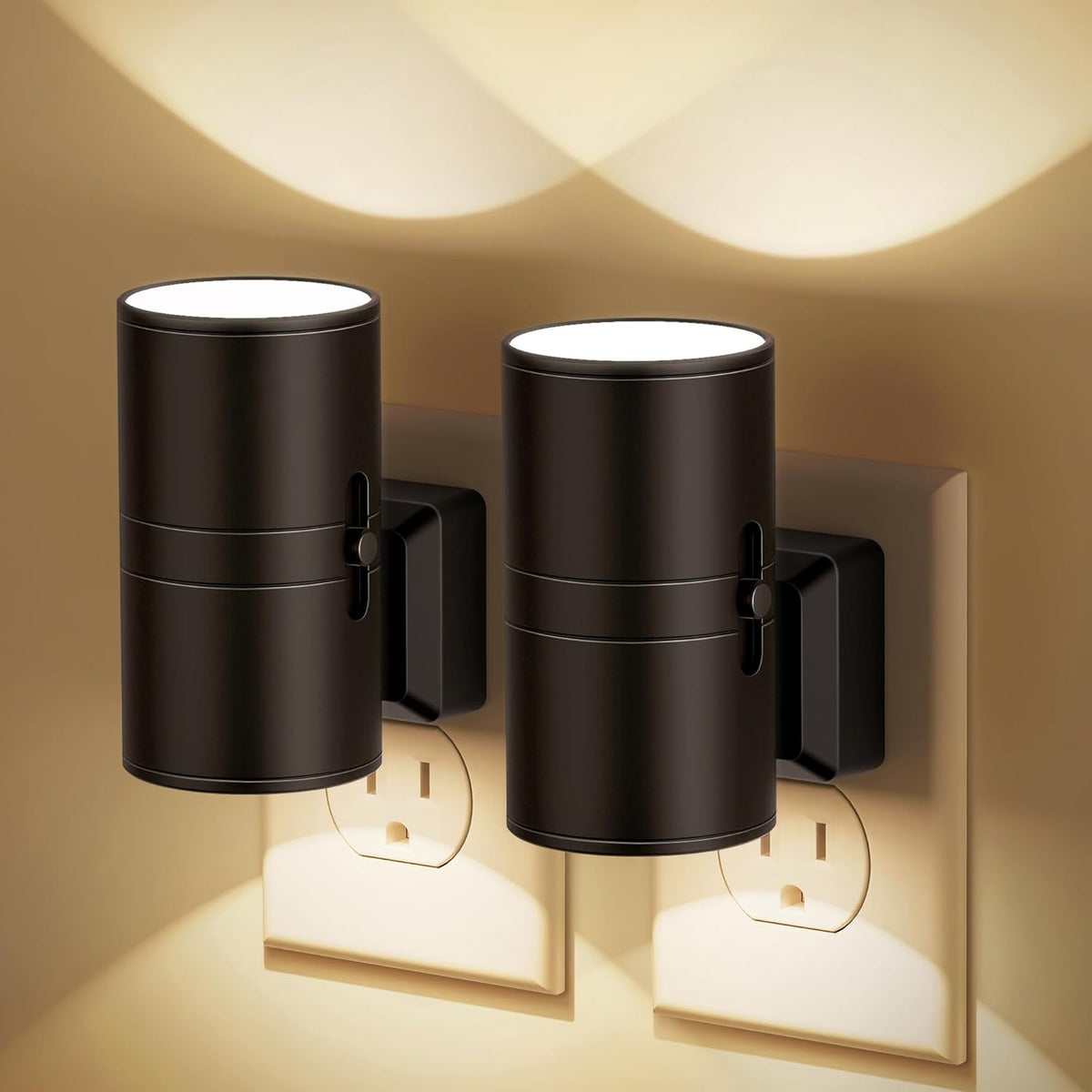 Luz Nocturna LED NightNova de Enchufe con Sensor Regulable