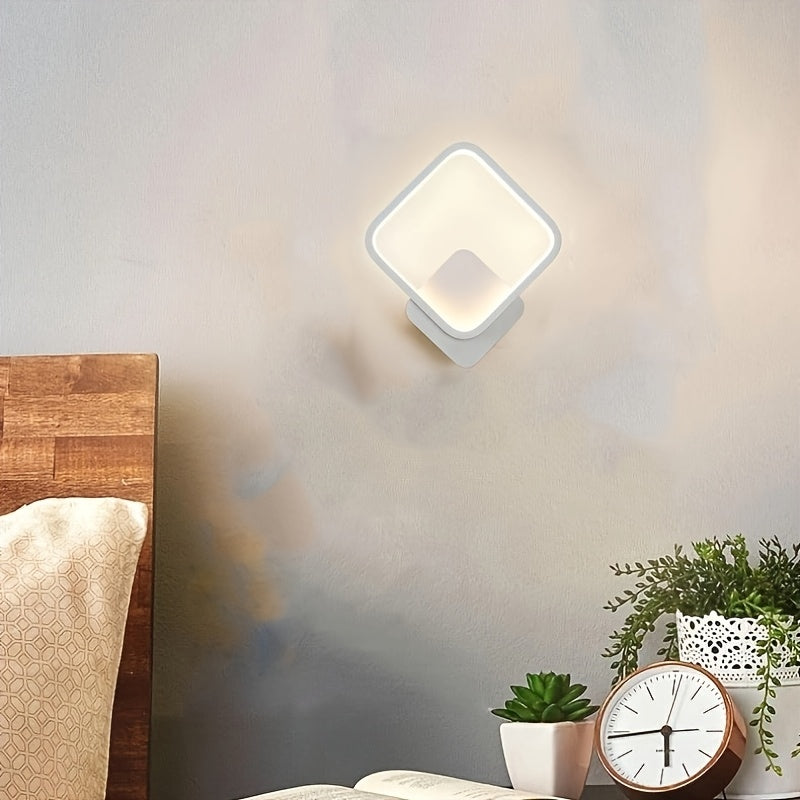 Lámpara de Pared LED Cuadrada Moderna Geométrica Minimalista