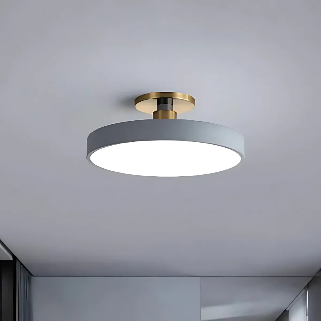 Plafón LED Solon Escandinavo en 6 Colores de 30 o 40 cm