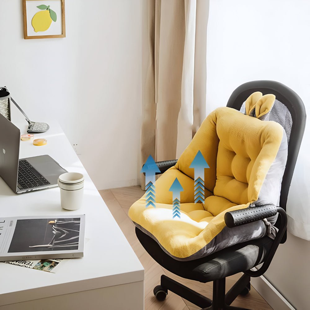 Cojín para Silla Capitoné Acolchado Cómodo en 7 Colores
