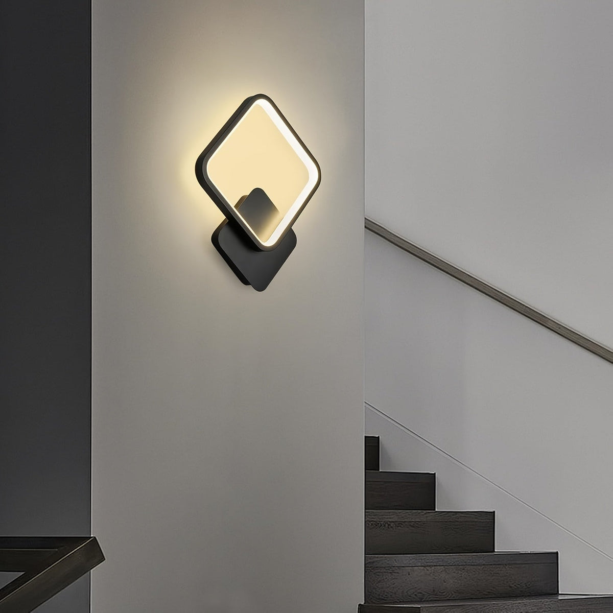 Lámpara de Pared LED Cuadrada Moderna Geométrica Minimalista