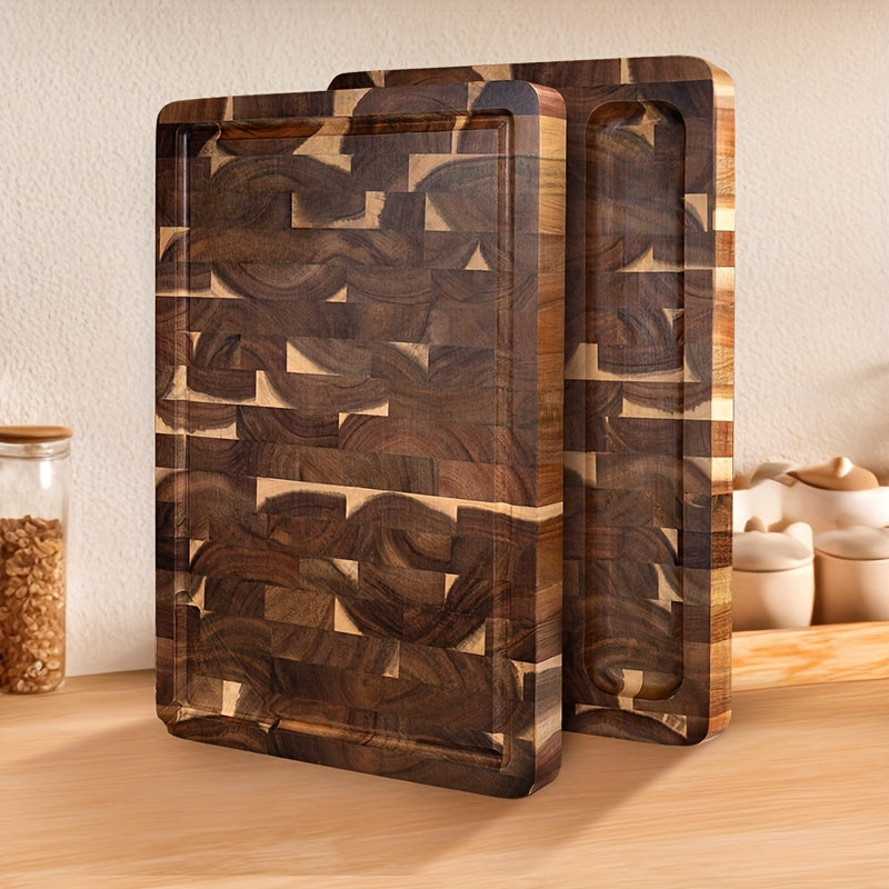 Tabla de Cortar de Madera de Acacia de Fibra Testa Robusta