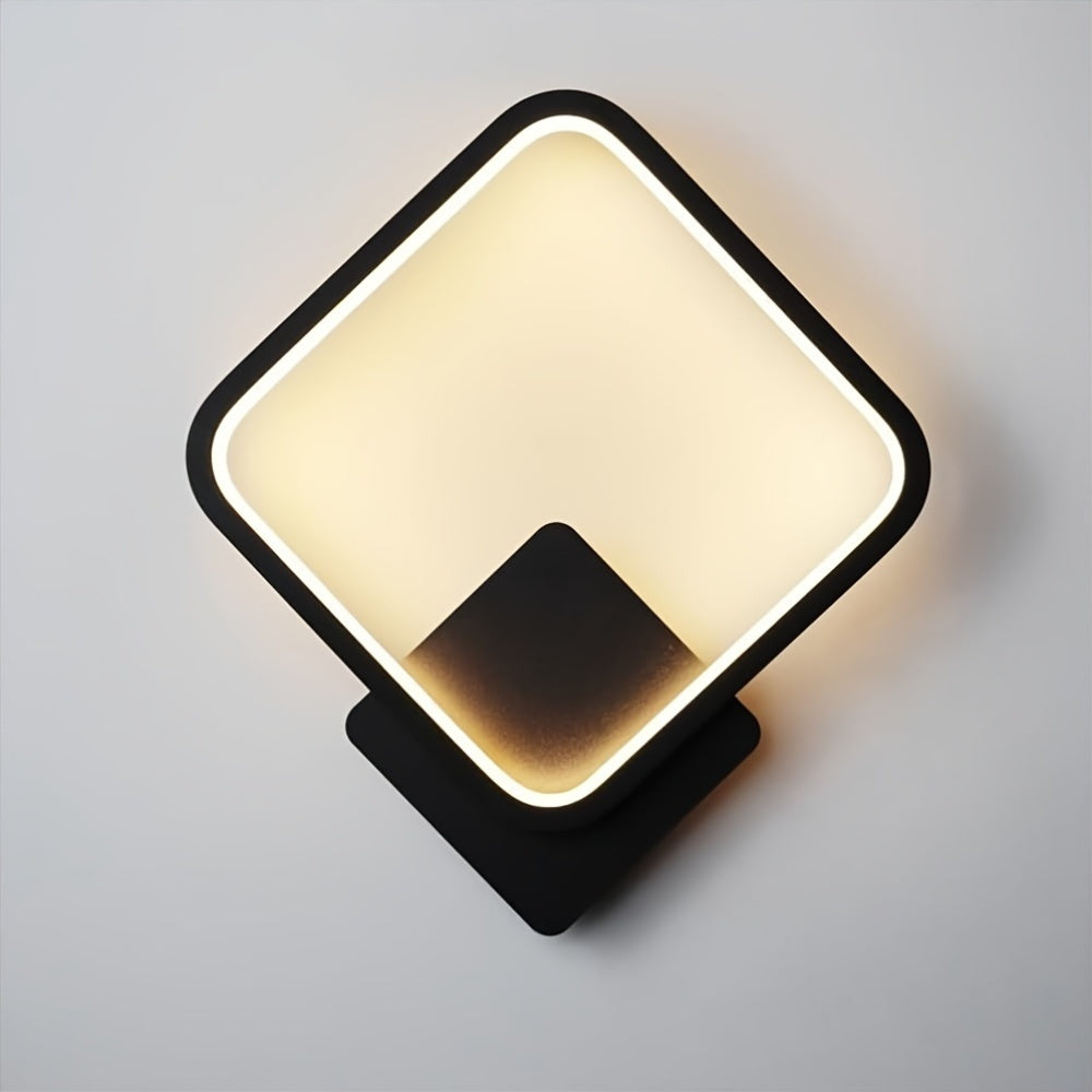 Lámpara de Pared LED Cuadrada Moderna Geométrica Minimalista