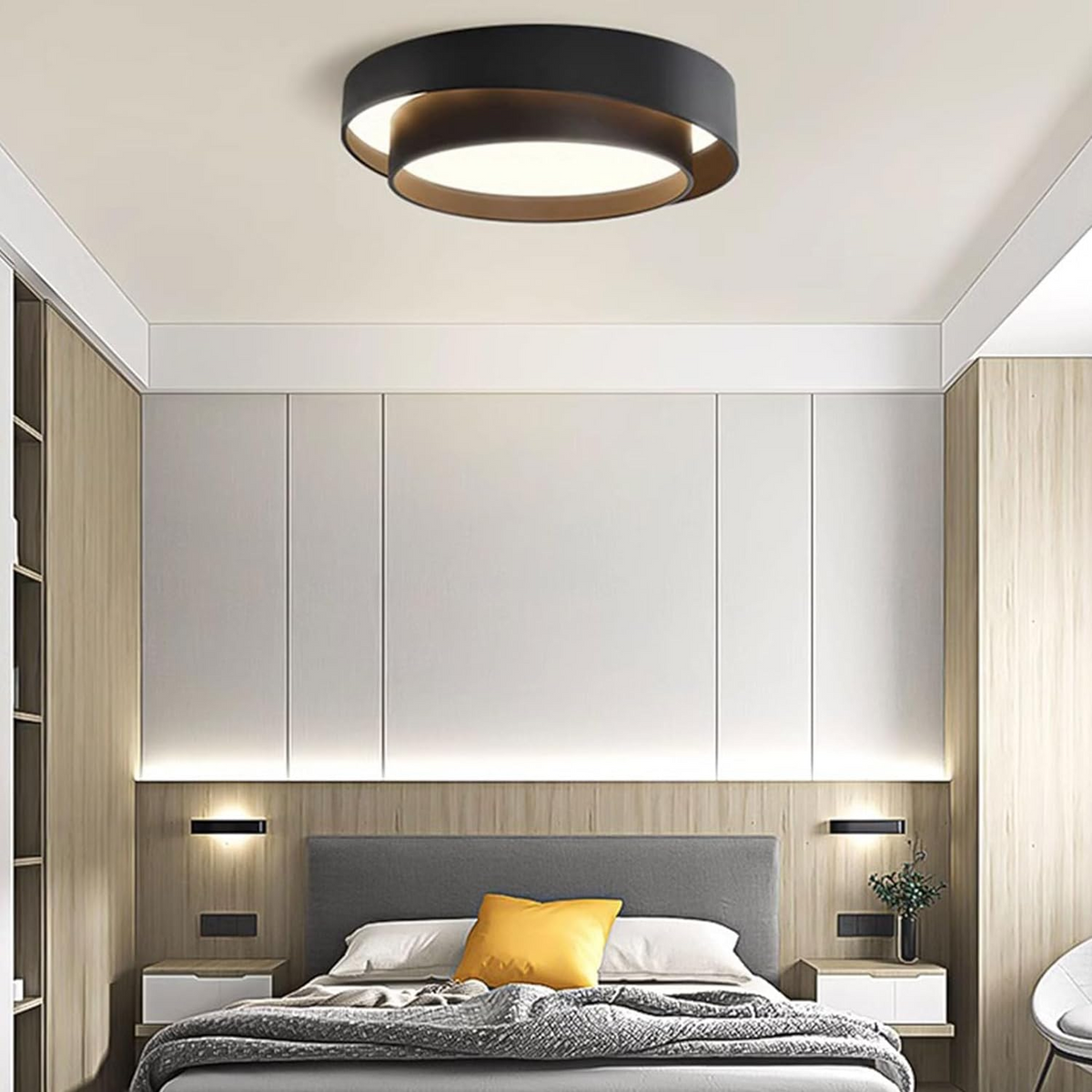 Plafón LED Redondo Nórdico de Techo Minimalista 40-60 cm