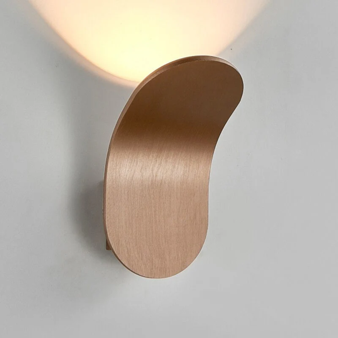 Aplique de Pared LED Nórdico Moderno Minimalista de Metal