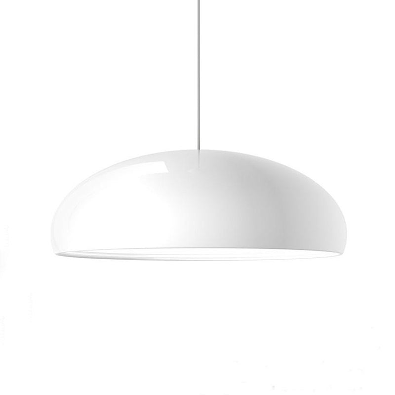 Lámpara Colgante Lira de Metal, Cúpula Moderna Comedor E27