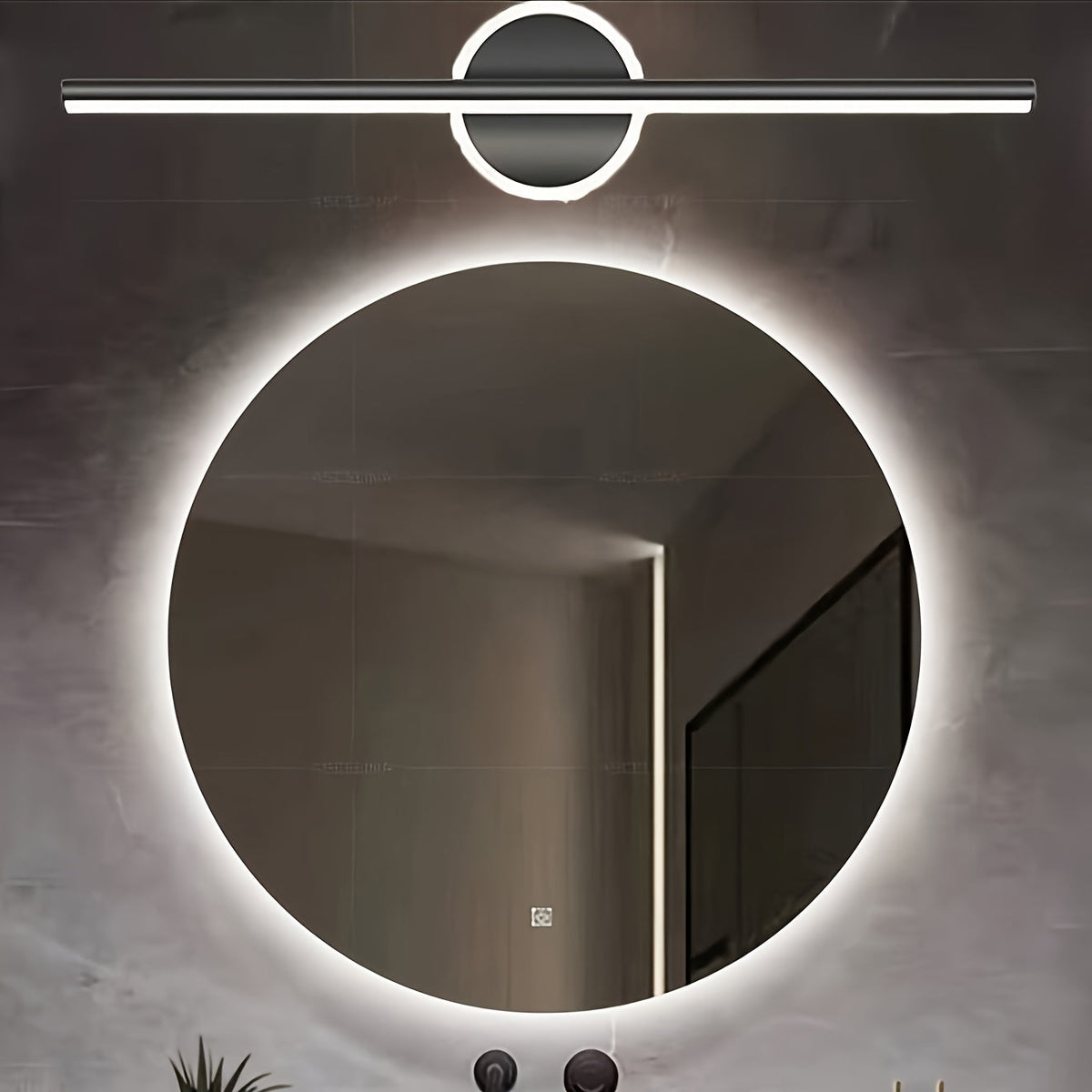 Aplique LED para Espejo de Lujo Minimalista Negro o Dorado
