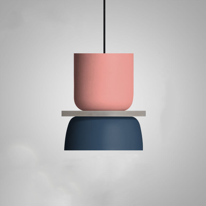Lámpara Colgante Macaron Nórdica de Colores Escandinava