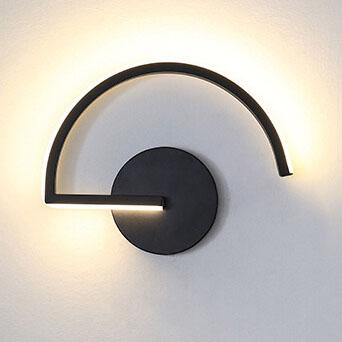 Aplique de Pared LED Curves Line en Arco Minimalista Moderno