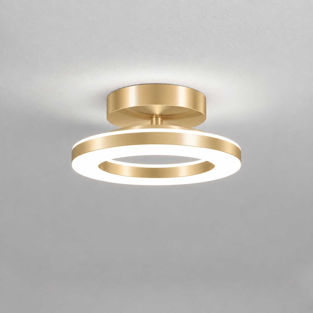 Plafón LED Redondo de Acrílico para Pasillo y Entrada