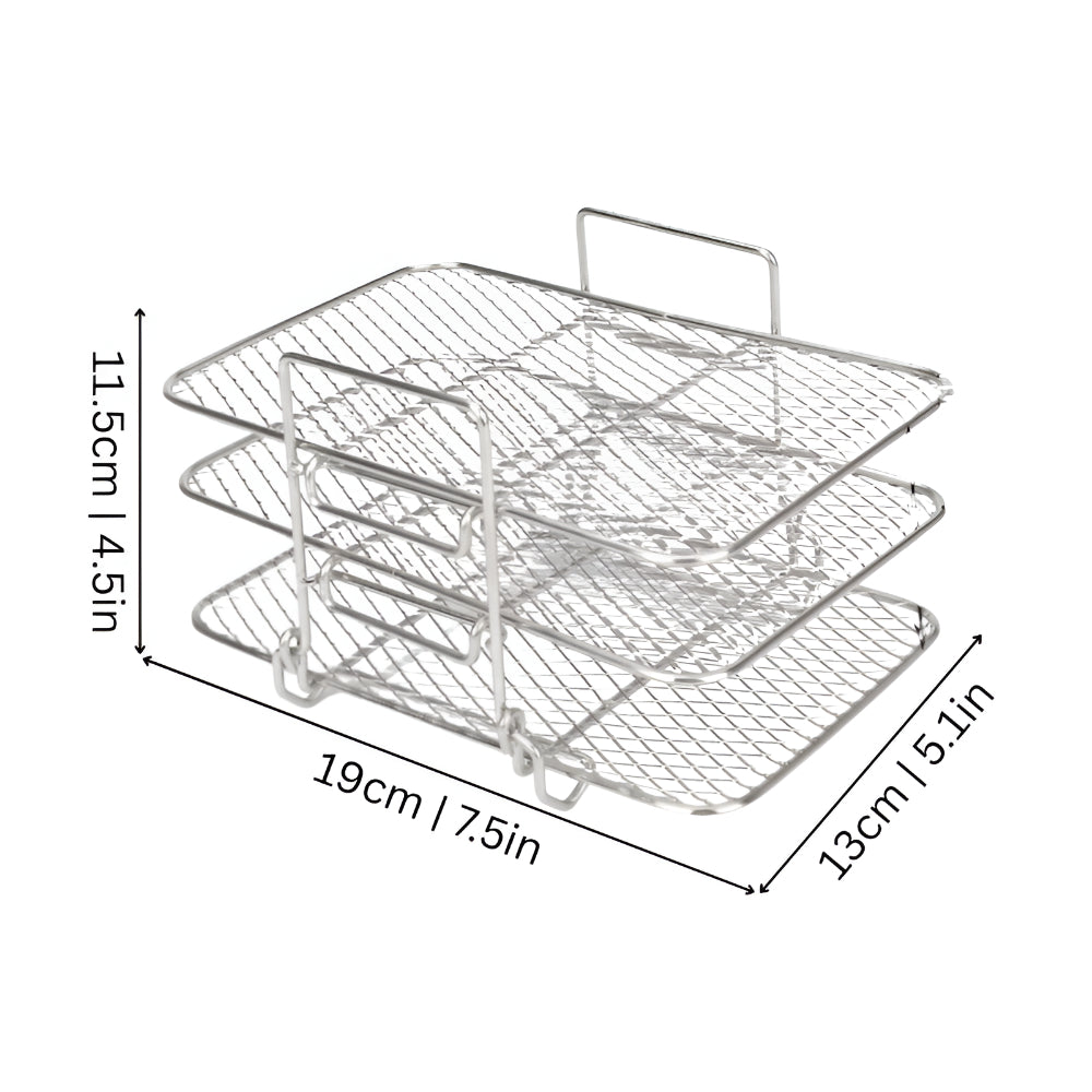 Rejilla Apilable para Freidora de Aire, Cocina en Capas