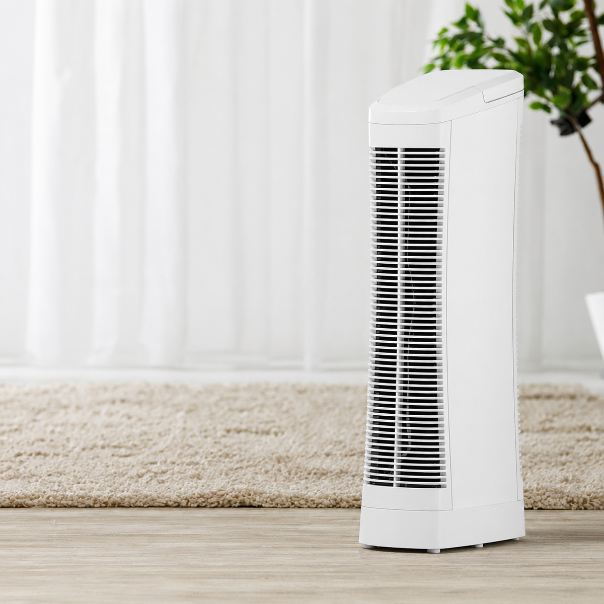 Purificador de Aire Ionizador con Ventilador Silencioso