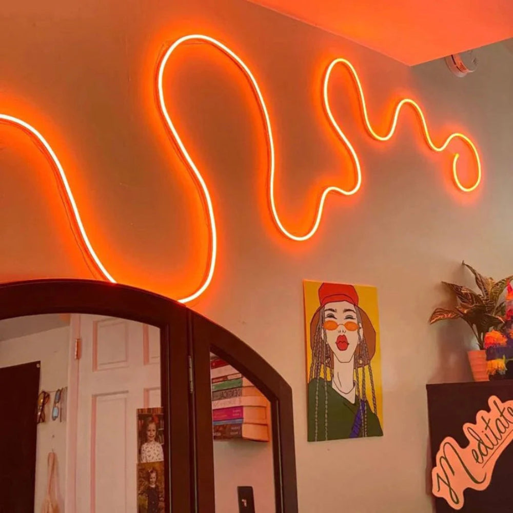 Tira de Luces LED Neón RGB con Control por App y Mando