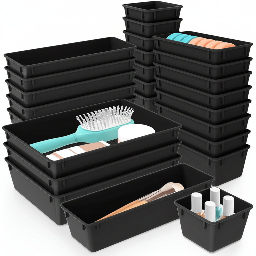 Set de Bandejas Organizadoras para Cajones de Cocina y Baño