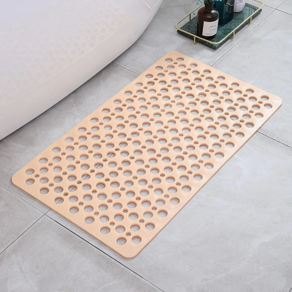 Alfombrilla de Ducha Antideslizante con Ventosas y Drenaje
