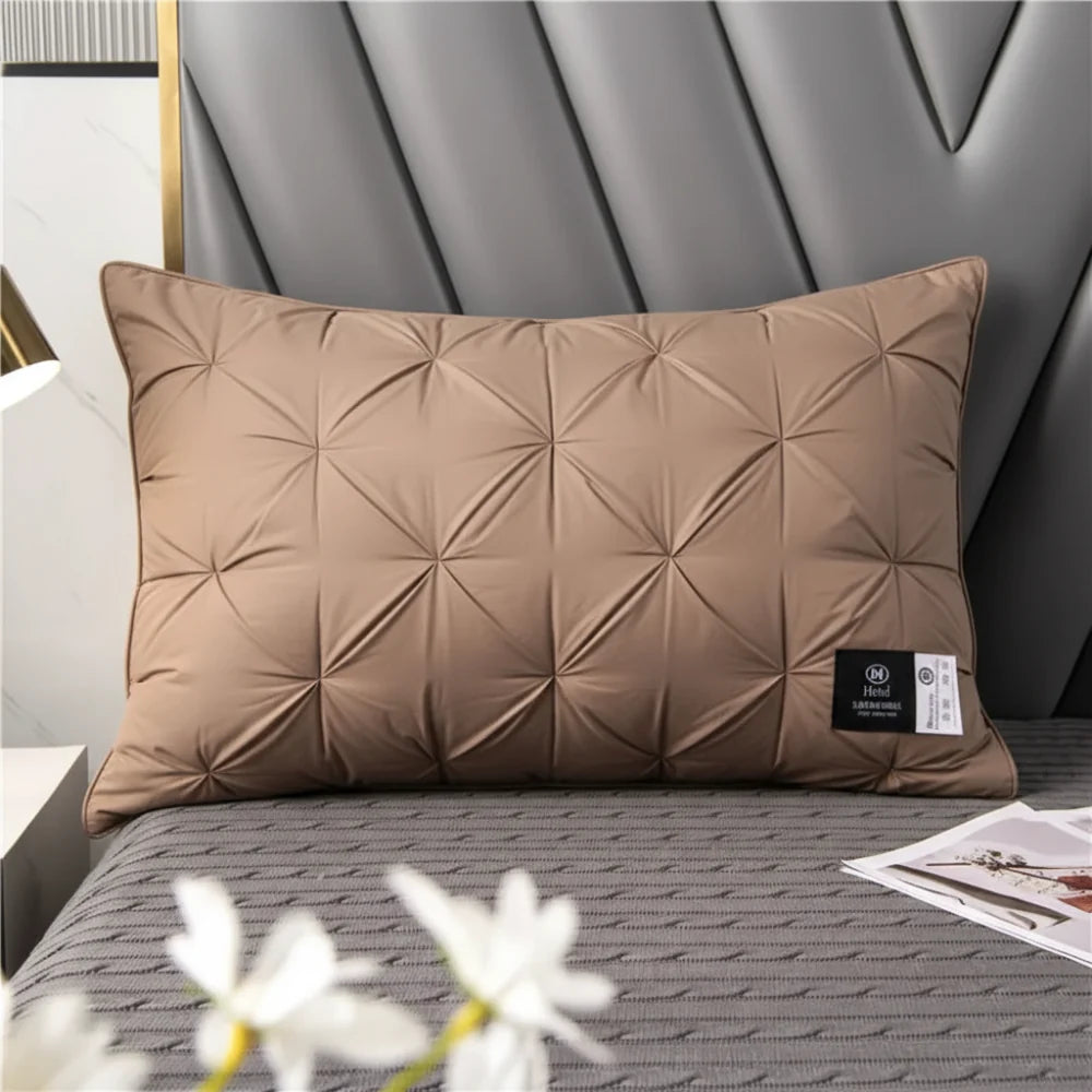Almohada con Relleno Alternativo al Plumón Suave para Dormir