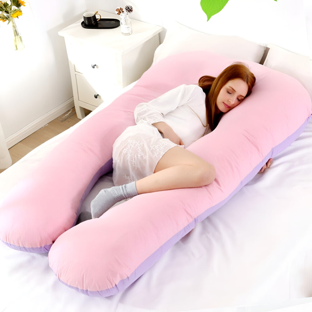 Almohada Corporal de Embarazo para Dormir de Lado, Cómoda