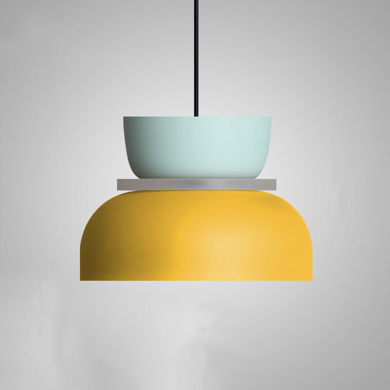 Lámpara Colgante Macaron Nórdica de Colores Escandinava