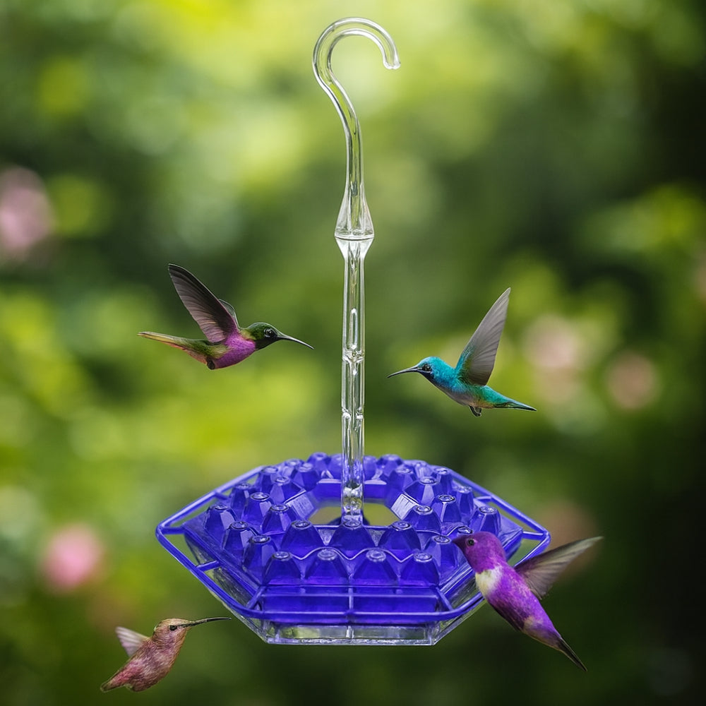 Comedero Colgante para Colibríes con Néctar para Jardín