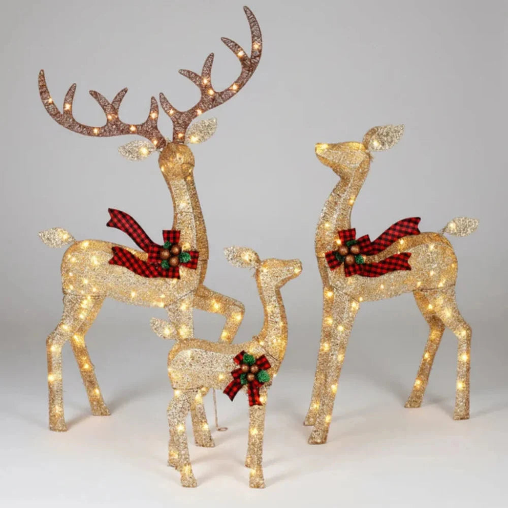 Reno LED Decorativo de Navidad para Jardín y Exterior