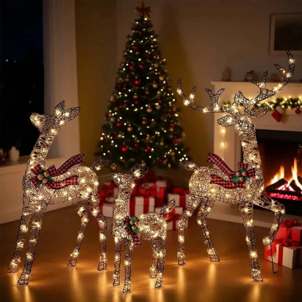Reno LED Decorativo de Navidad para Jardín y Exterior